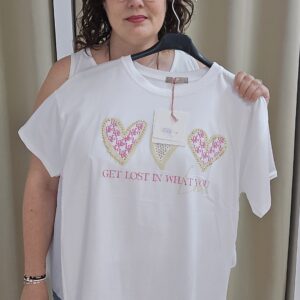 Camiseta Estampados Brillos