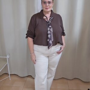 Vaquero beige Talla 48